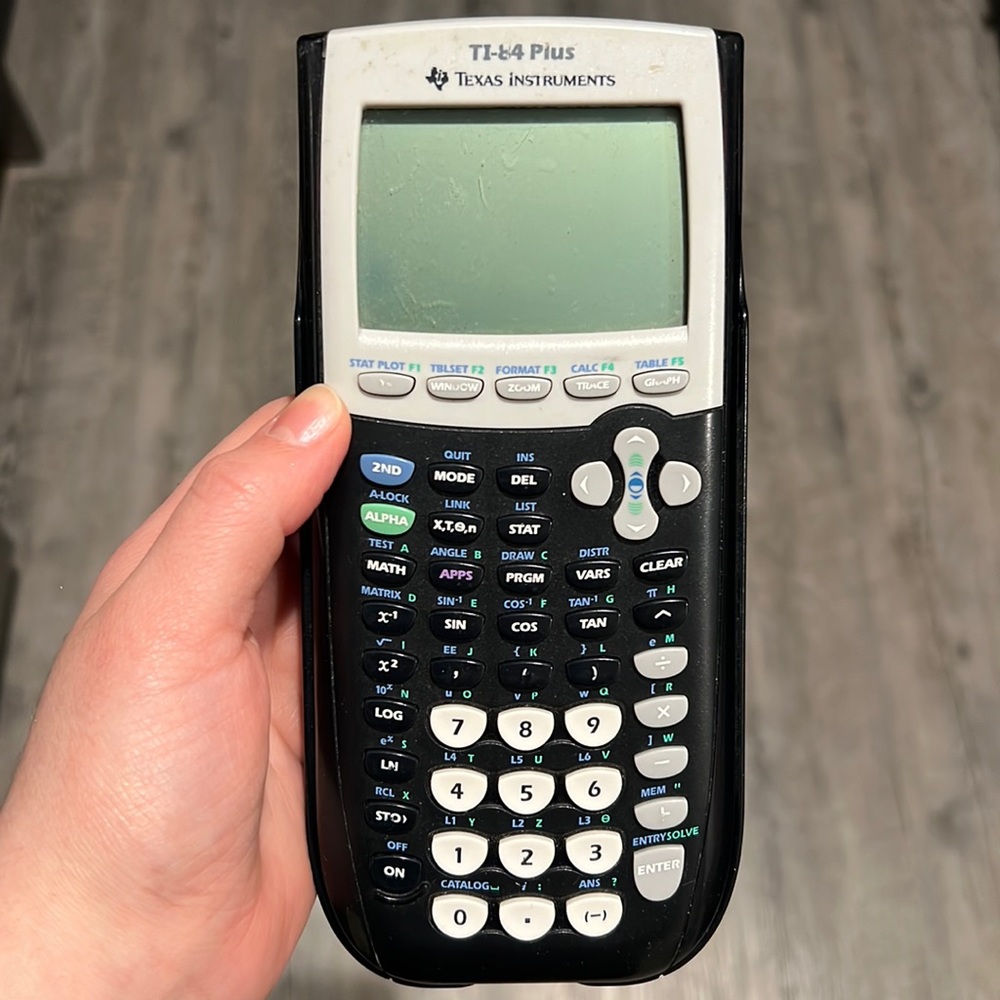 Texas Instruments Graphing Calculator - Black (TI-84+)